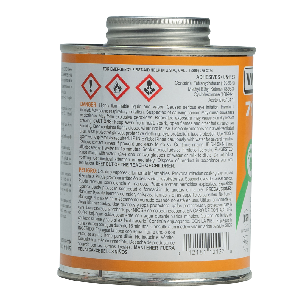 713™ CPVC - REGULAR BODIED ORANGE PINT