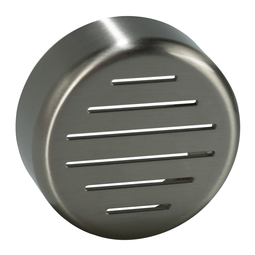 AB&A 60111 Stainless Steel Press-In Strainer, Satin Nickel