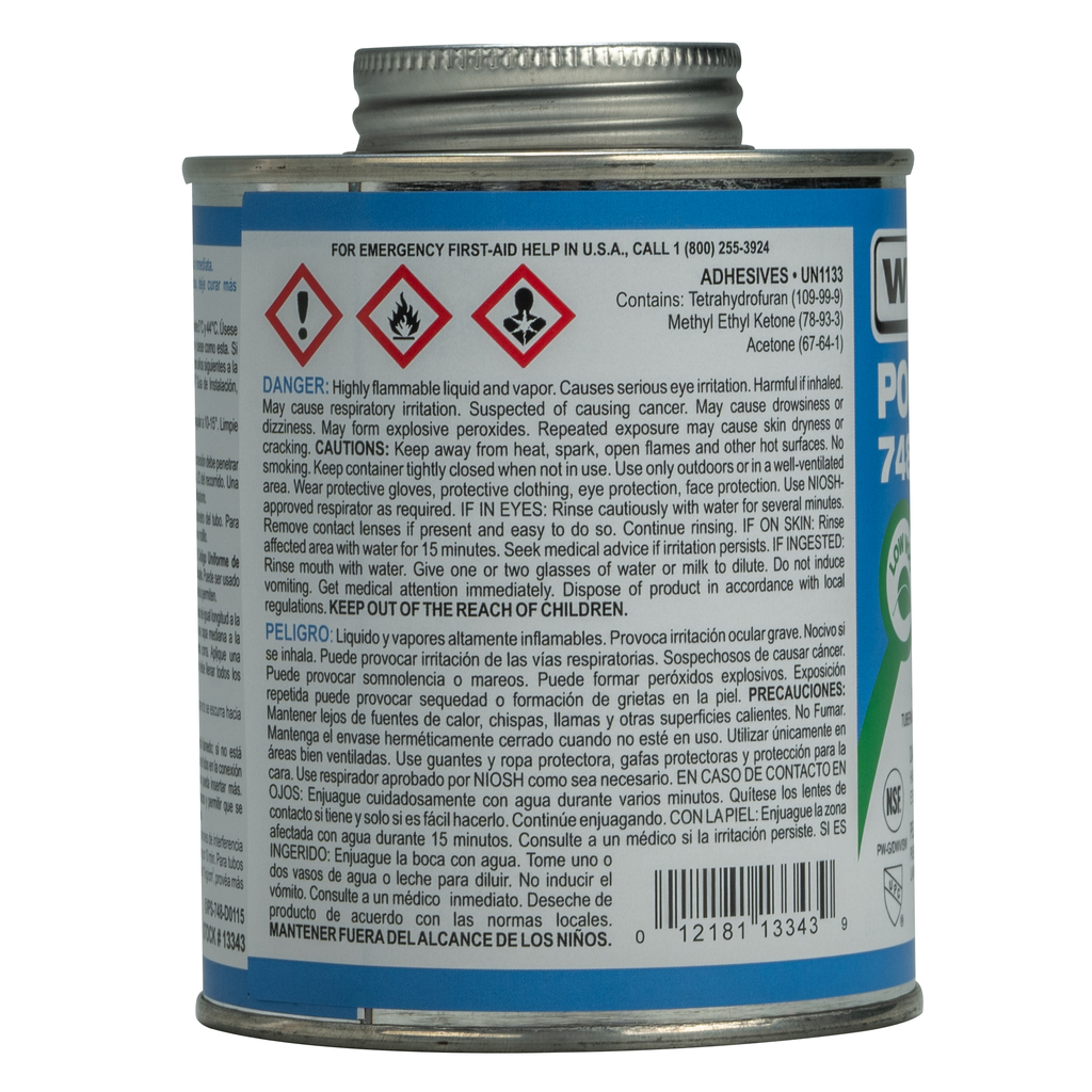 748™ POOL FAST™ PVC BLUE PINT