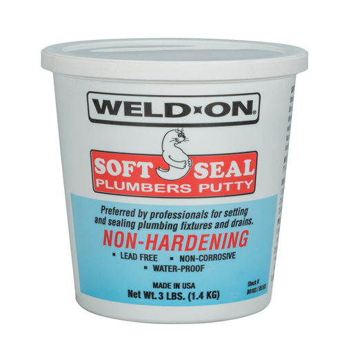 SOFT SEAL PLUMBERS PUTTY - 3 LB