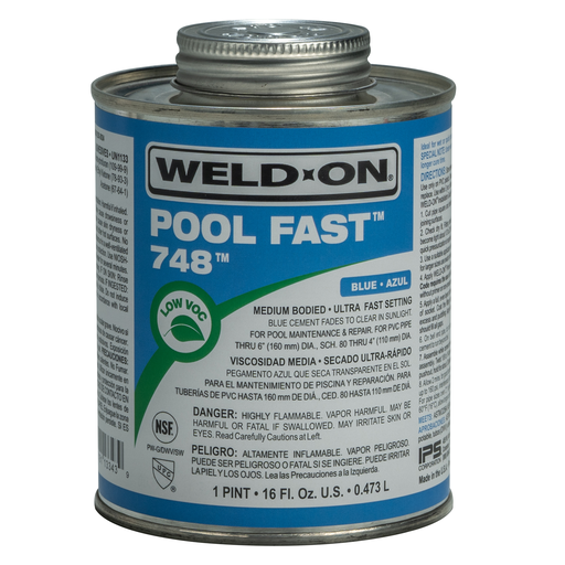748™ POOL FAST™ PVC BLUE PINT