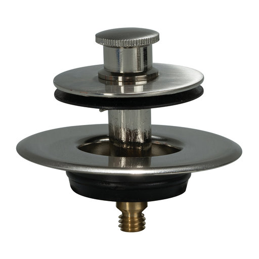 AB&A 60111 Stainless Steel Press-In Strainer, Satin Nickel