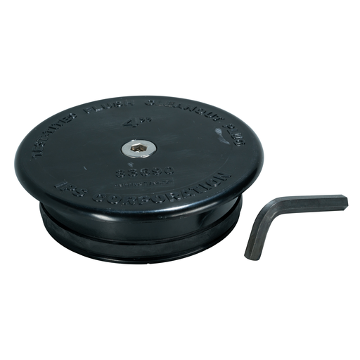 Test-Tite 83690 Flush Mechanical Cleanout Repair Plug, 4 Inch