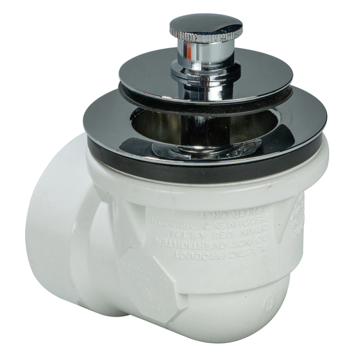 AB&A 62033 PVC Waste and Overflow Kit, Chrome