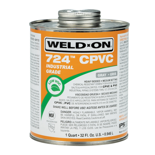 724™ CPVC - HEAVY BODIED GRAY QUART