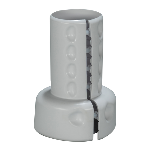 Truebro Lav Guard® 2 100 Series Molded Vinyl Basket Strainer Cover and Offset Waste Cover, China White