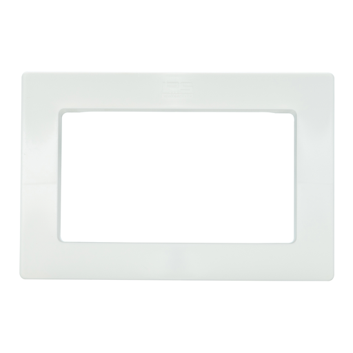 Water-Tite 89277 Faceplate for Wide-Mouth Washing Machine Outlet Boxes, White