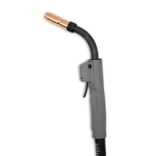 Bernard TGX™ Tough Lock™ Standard Duty Air Cooled 400Amp MIG Gun Straight Handle 60° Fixed Neck with 15ft cable and Miller® Style Connection- 0.062''-0.062''