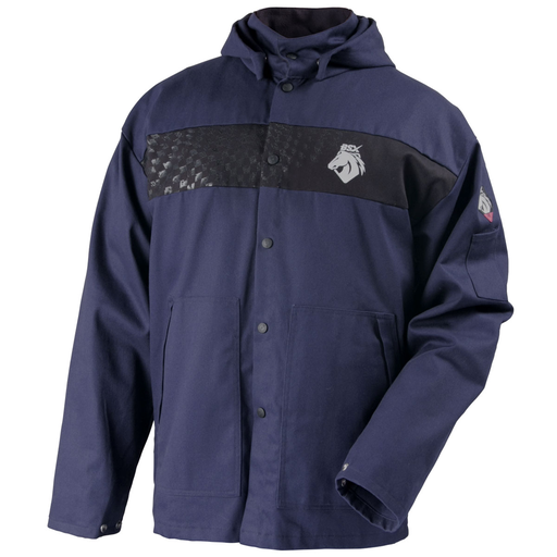 Black Stallion® BSX® JF1633-NB Hooded FR Cotton Welding Jacke