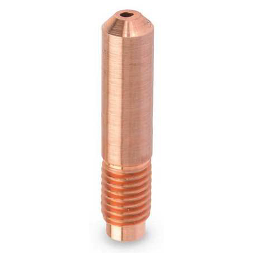 Miller Electric Company® M-Series MIG Contact Tips 0.062in for 400 amp mig guns. Hanging Plastic Bag