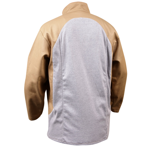 Black Stallion® JF1625-TG Stretch-Back FR Cotton Welding Jacket