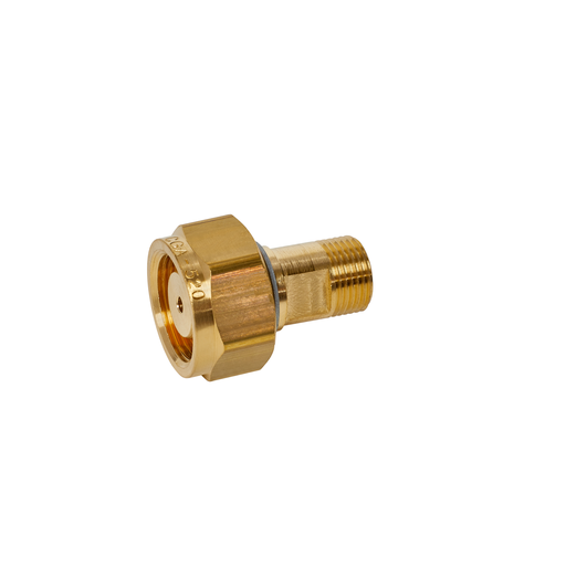 Adaptor, CGA200 acetylene MC cylinder CGA200 acetylene MC regulator brass