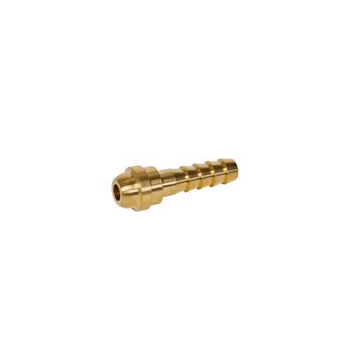 Brass, size B, 1/4" Hose I.D., 200 psi, Barb Nipple