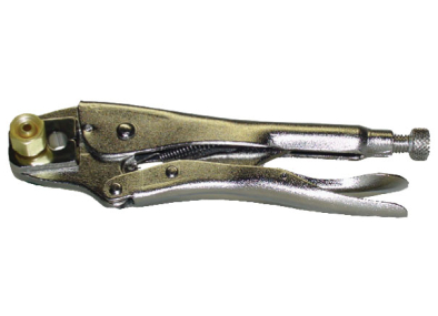 2 Hole Jaw Hose Crimp for 3/16", 1/4"ID Hose. Hand Grip Pressure