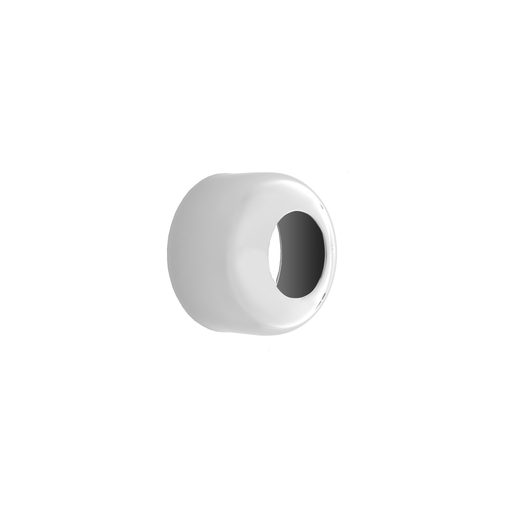 Round Box High Pattern Escutcheon- 1 1/4" IPS, Satin Chrome (SC)