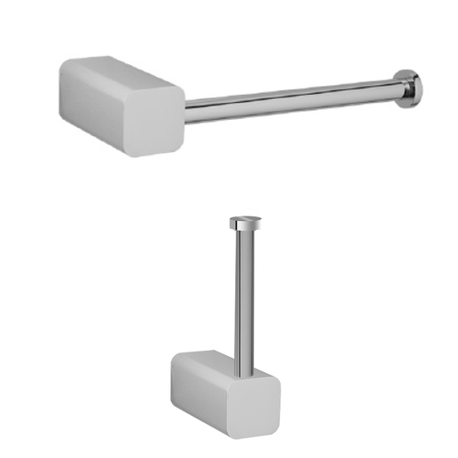 CUBIX® II Toilet Paper Holder, Satin Brass (SB)