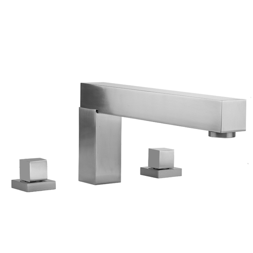 CUBIX® Roman Tub Set with Cube Handles, Matte Black (MBK)