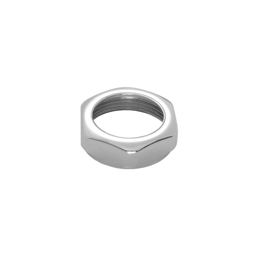 1 1/2" x 1 1/4" Solid Brass Slip Nut, Polished Nickel (PN)