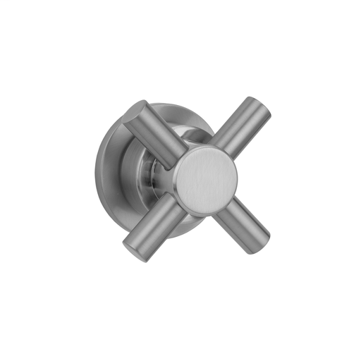 Contempo Cross with Round Escutcheon Trim for Exacto Volume Controls and Diverters (J-VC34 / J-VC12 / J-20682 / J-20686 / J-20688), Sedona Beige (SDB)