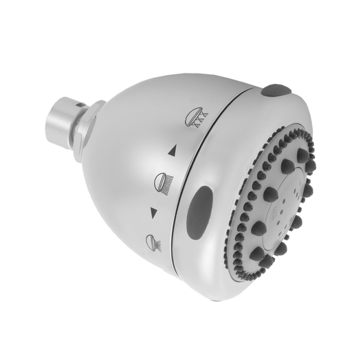 Rondo Light Grey Face Showerhead, Polished Chrome (PCH)
