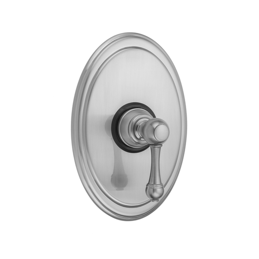 Oval Plate With Majesty Lever Trim For Pressure Balance Cycling Valve (J-CSV), Antique Copper (ACU)