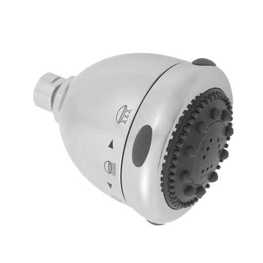 Rondo Dark Grey Face Showerhead - 1.5 GPM, Bronze Umber (BU)