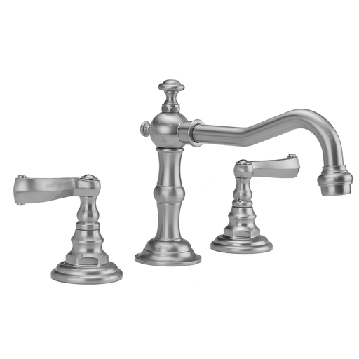 Roaring 20's Faucet with Ribbon Lever Handles, Satin Brass (SB)