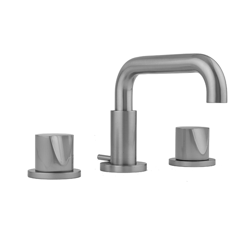 Downtown Contempo Faucet with Round Escutcheons & Thumb Handles -1.2 GPM, Vintage Bronze (VB)