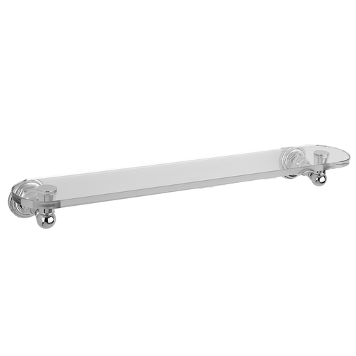 Roaring 20's/Westfield 24" Glass Shelf, White (WH)
