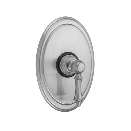 Oval Plate With Ball Lever Trim For Pressure Balance Cycling Valve (J-CSV), Sedona Beige (SDB)