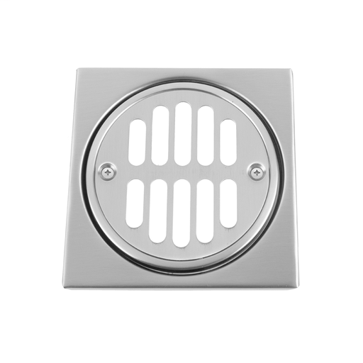 Shower Drain Plate (4 1/4" Square), Oil-Rubbed Bronze (ORB)