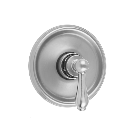 Round Step Plate With Regency Lever Trim For Thermostatic Valves (J-TH34 & J-TH12), Bronze Umber (BU)