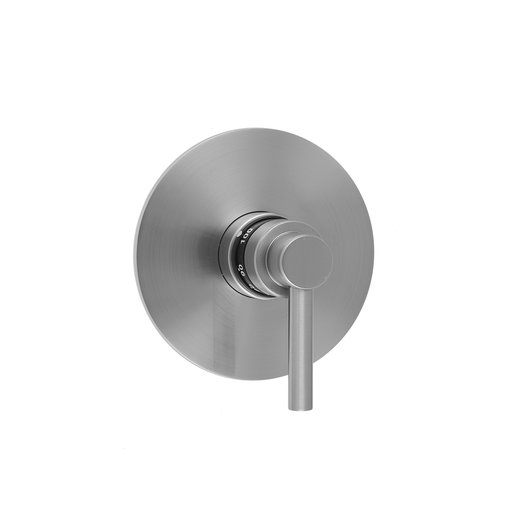Round Plate with Contempo Low Lever Trim for Thermostatic Valves (J-TH34 & J-TH12), Europa Bronze (EB)