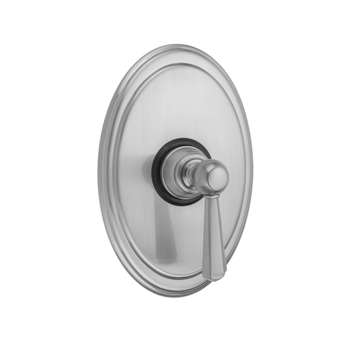 Oval Plate With Hex Lever Trim For Pressure Balance Cycling Valve (J-CSV), Europa Bronze (EB)