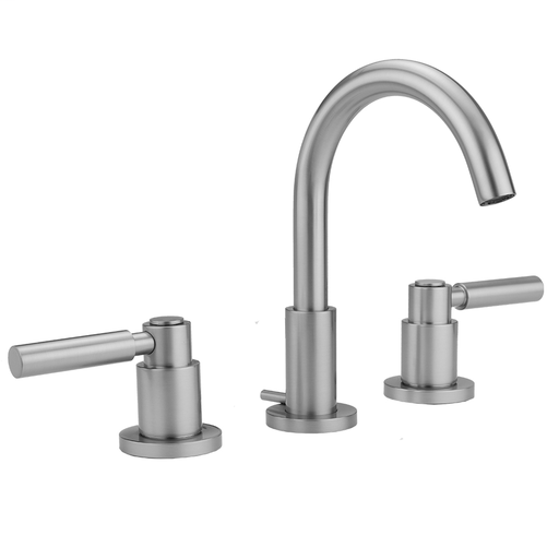 Uptown Contempo Faucet with Round Escutcheons & High Lever Handles -1.2 GPM, Bombay Gold (BG)