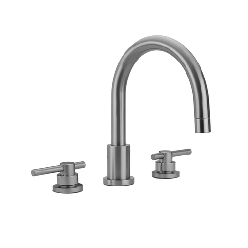 Contempo Roman Tub Set with Peg Lever Handles, Satin Copper (SCU)