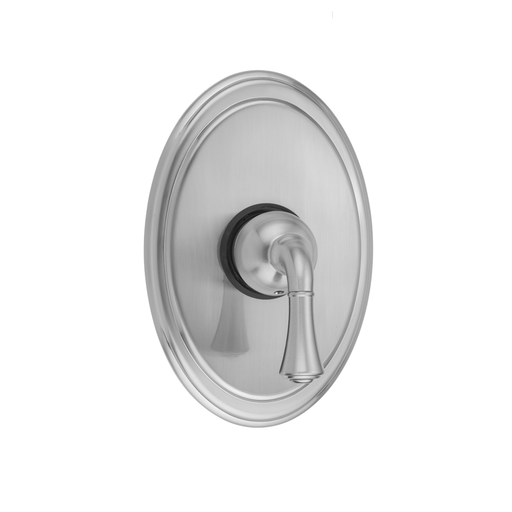 Oval Plate With Standard Lever Trim For Pressure Balance Valve (J-PBV), Antique Copper (ACU)
