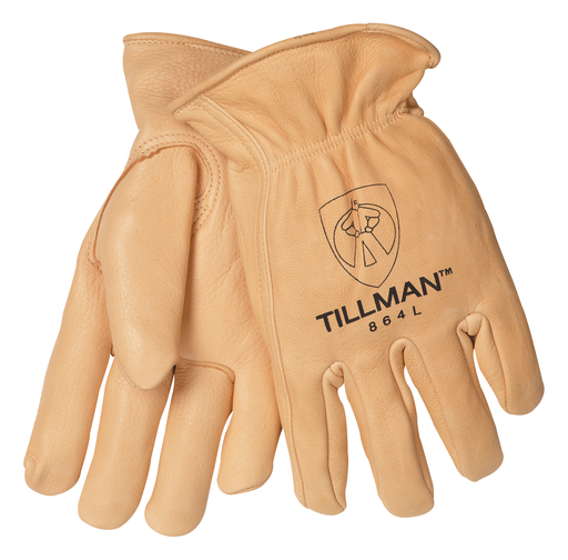 Driver - Gloves - Deerskin - Length 12 in, Width 5 in, Height 0.5 in