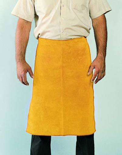 Leather Apron - Leather - Clothing - Cowhide - Length 12.5 in, Width 6 in, Height 1.5 in