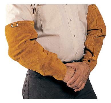 Sleeves - Leather - Clothing - Cowhide - Length 7 in, Width 8 in, Height 1.5 in