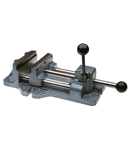 Cam Action Drill Press Vise 1204, 4" Jaw Width, 4-11/16" Jaw Opening