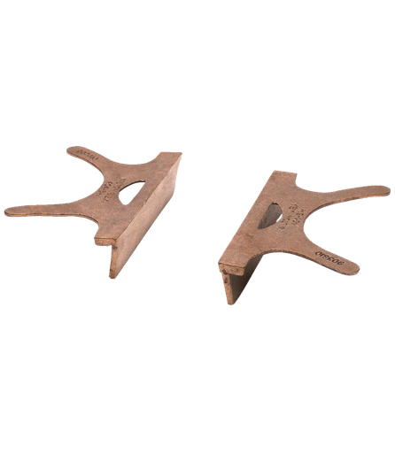 404-8, Copper Jaw Caps, 8" Jaw Width