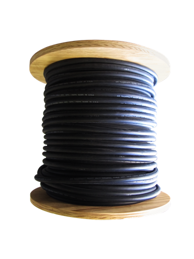 Kalas Wire 640068.01.001 Toughflex Welding Cable 4 Gauge 250 Feet Black, 600 Volt Rated, EPDM Jacket