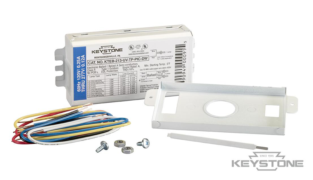 Product image for Key KTEB-213-UV-RS-DW-KIT 1 or 2x 1