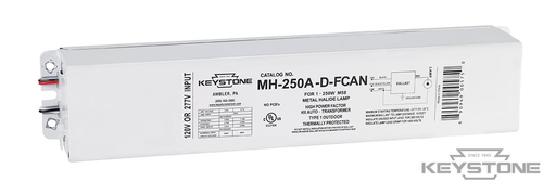 Product image for Key MH-250A-D-FCAN 250W Metal Halid