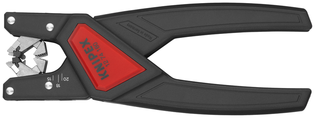 Product image for KNIPEX 12-74-180-SB STRIPPING PLIER