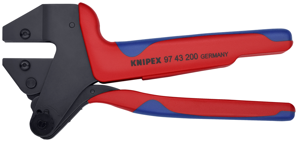 Product image for KNIPEX 97-43-200-A CRIMP SYSTEM PLIER