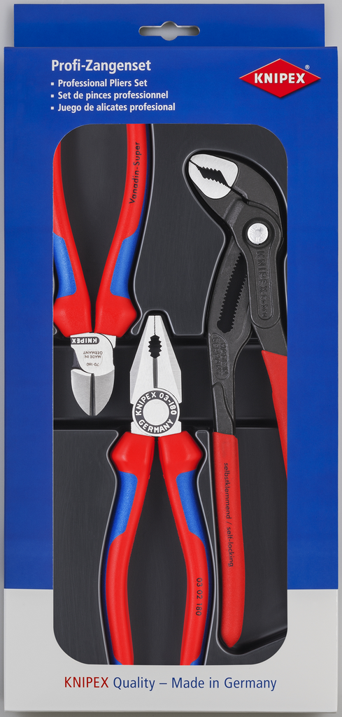 Product image for KNIPEX 00-20-09-V01 PLIER/CUTTER KIT