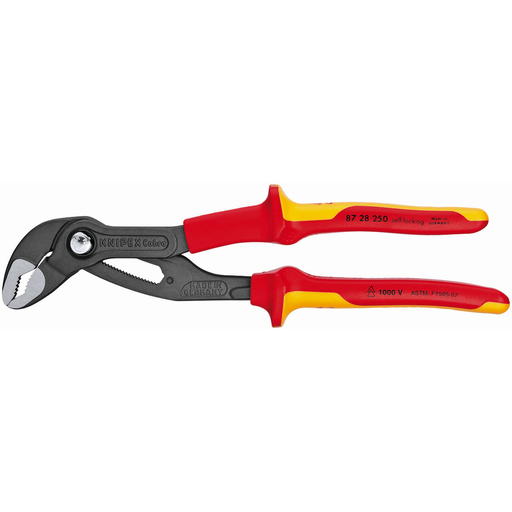 Product image for KNIPEX 87-28-250-SBA WATER PUMP PLIERS