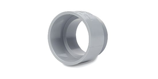 Product image for MULTIFIT 078095 6" PVC TERMINAL ADP